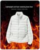 New A/W Unisex 3-in-1 Shell Jacket with Detachable Down Liner - Windproof & Waterproof for Outdoor Adventures
