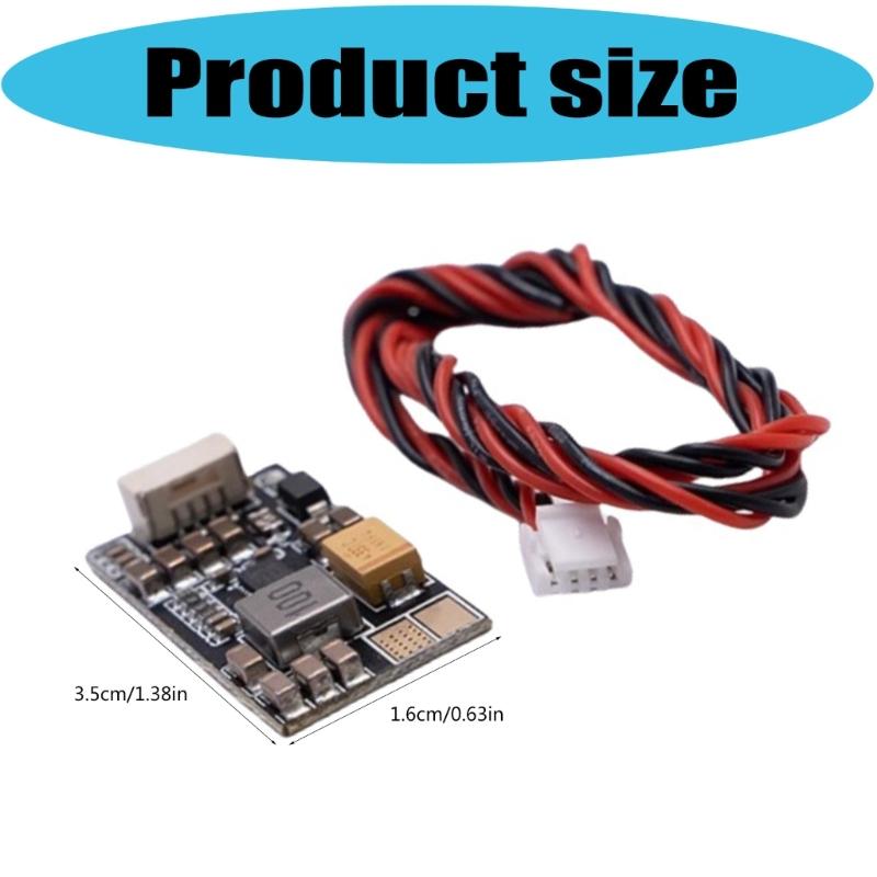 Double BEC Output Power Supply Module 5V 5A Stable Current Delivery for Racing Quadcopter Electronics