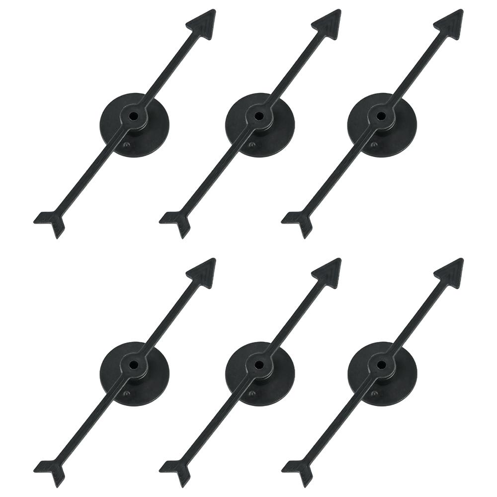 

6 шт. 10 см пластиковая вращающаяся стрелка-указатель DIY настольная игра детские игрушки аксессуары DIY настольная игра аксессуары чёрный