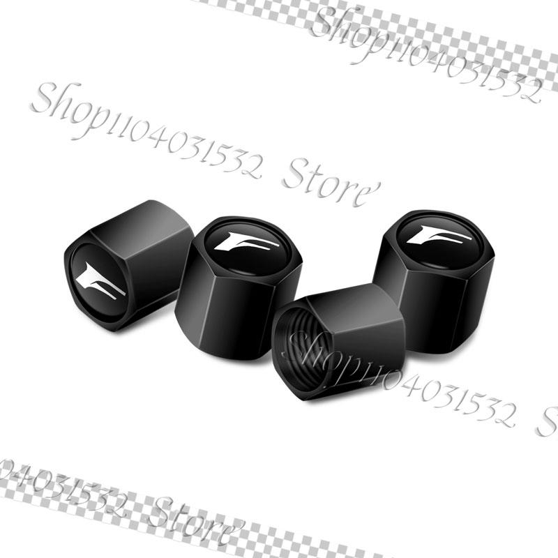 CBFBC1 4Pcs F Sport Logo Car Wheel Tire Valve Caps Rim Stem Dust-proof Covers For Lexus NX RX GS RX350 RX300 RX330 IS500 IS250 CT200