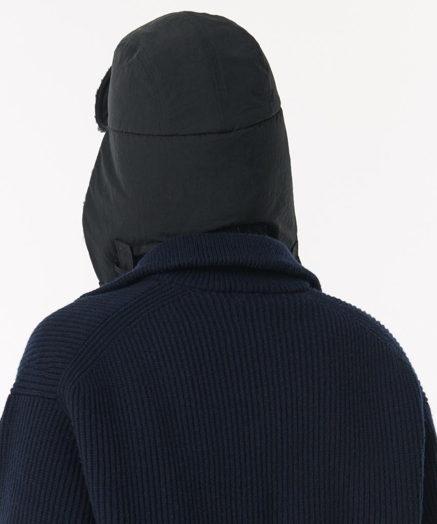 MUSINSA STANDARD Nylon Trooper Hat [Black]