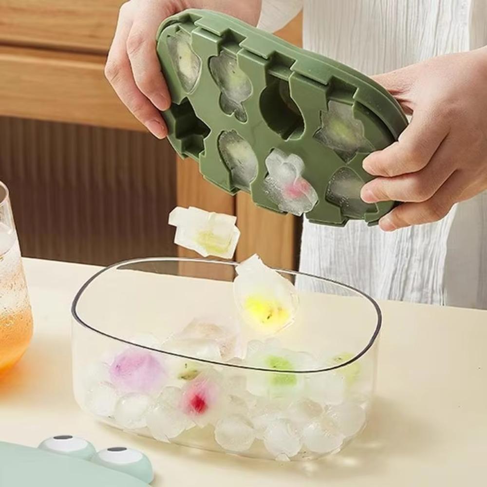 With Ice Storage Box Ice Candy Maker Dust Cover Ice Pop Molds Food Grade Ice Lolly Mold  Summer