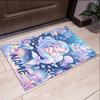 Custom Name Mermaid Printed Carpet,Rug for Office Chair Living Room Bedroom Kitchen Room Decor Gifts.