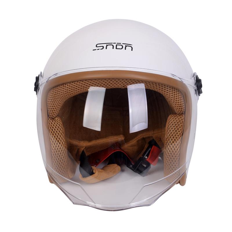 Helmet Four Seasons Helmet Autumn and Winter Helmet, Battery Car Electric Vehicle Riding Helmet
