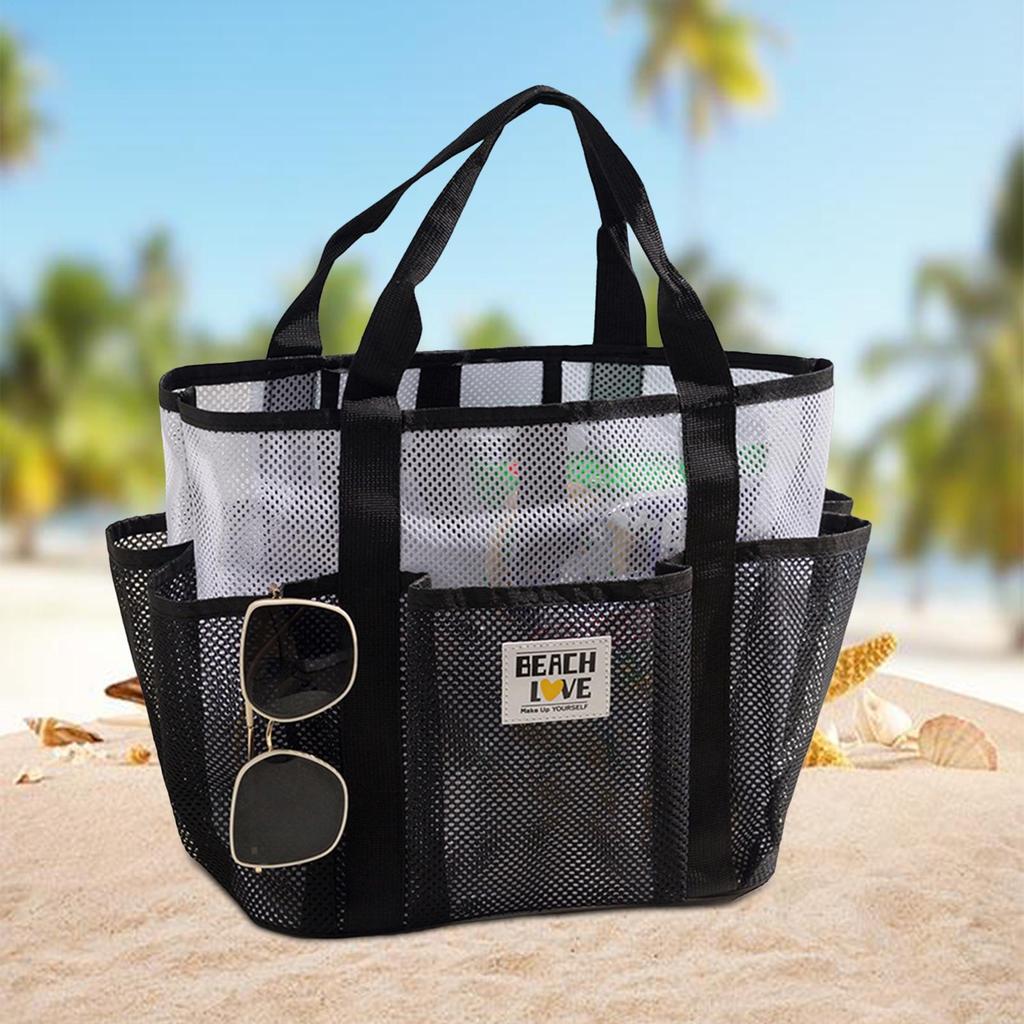 Reusable Shopping Grocery Bag Large Lightweight Multi Functional Quick Dry Tote for School Travel Picnic Family Gym Vacation