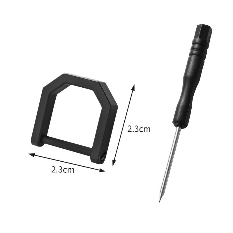 Aliaj de Titan Inel D Cataramă Potcoavă Breloc Universal