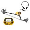 Metal Detector High Accuracy   Stem 7 Inch Waterproof Coil All Metal & Disc Modes with with Headphone & Folding Shovel Set for Underground Co