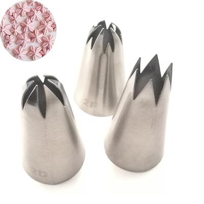 Cupcake Pastry Tips Stainless Steel Icing Piping Nozzles Baking Mold Cake Decorating Ice Cream Tool