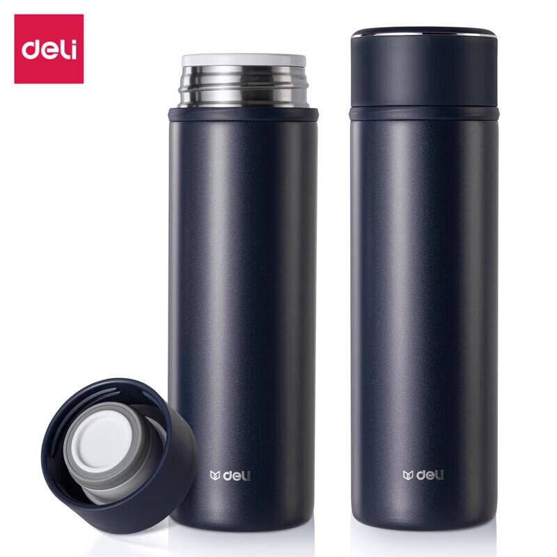 Deli LL601-BBE Insulated Travel Mug