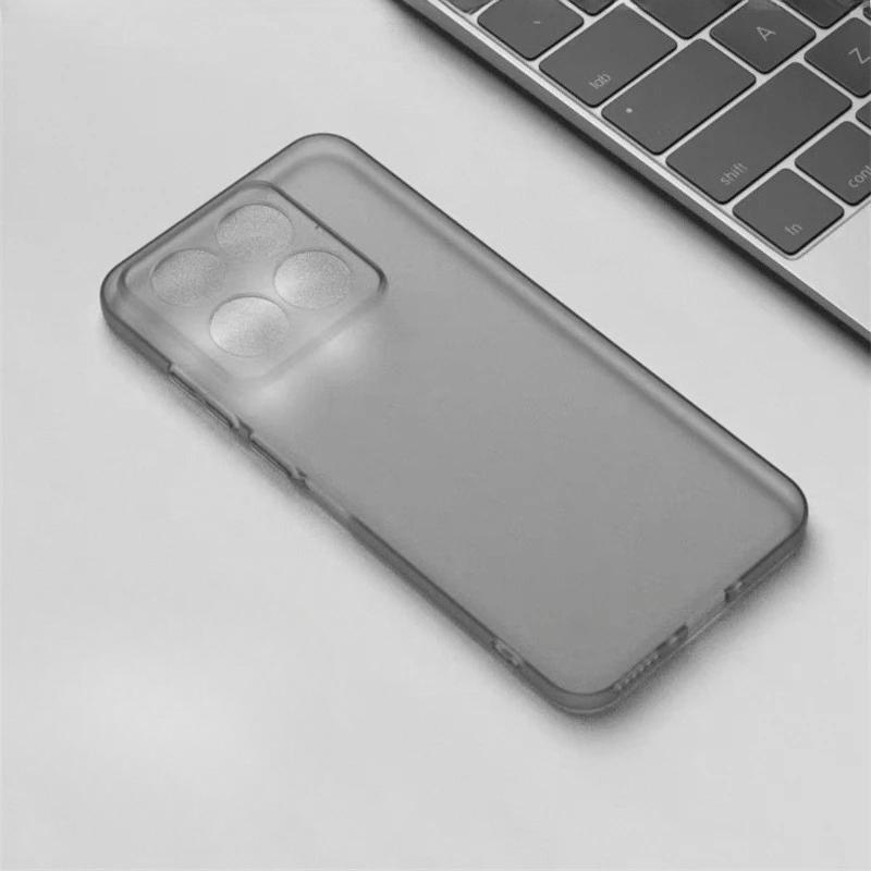 EUCAGR Handyhülle Für Motorola Signature Moto Edge 70 Ultra X70 Air Pro Matt Transparent Weiches Silikon Rückseite Schlanke Hülle
