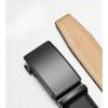 Men's automatic buckle leather belt Business versatile embossed belt Men's