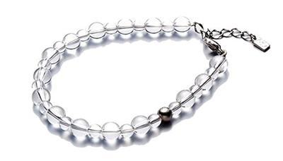 Armband Kristall Kombination Armband 17cm Versteller (5 mm/7 mm Perlen) (+3cm inklusive)