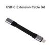 USB4 V2.0 Type C Extension Cable 80Gbps Data Transfer 8K Video Output Fast Charging For Laptop Phone And Monitor