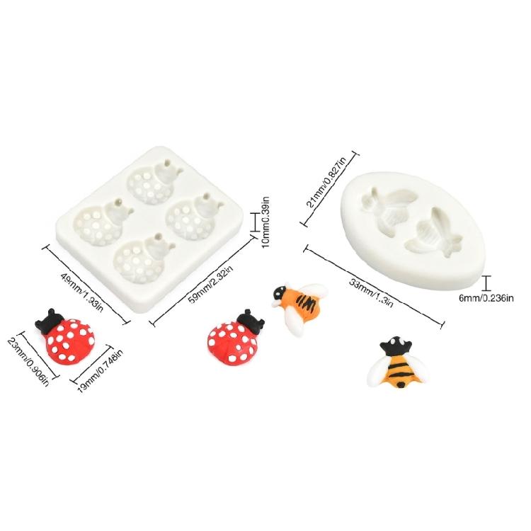 Multipurpose Animal Chocolate and Fondant Embellishments Mould for Handmade Candy and Cup Cake Toppers At Parties