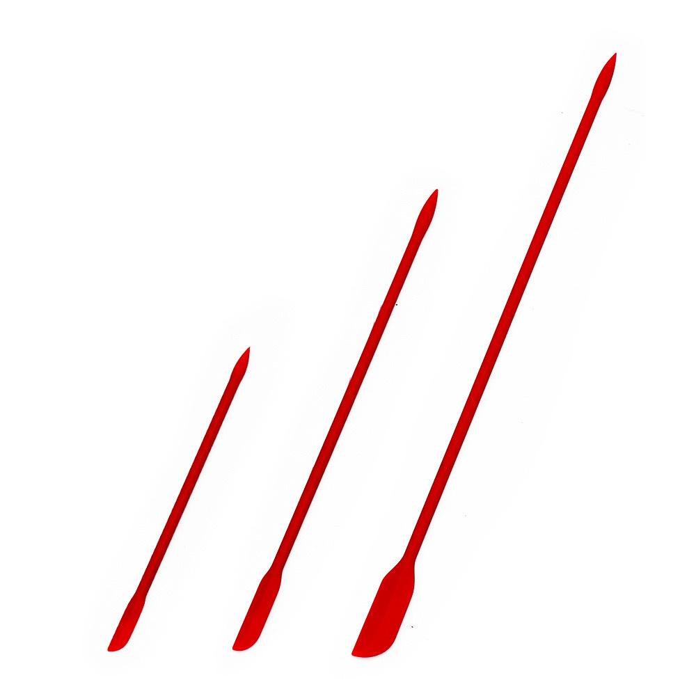 3-Piece Mini Silicone Spatula Set - Heat Resistant, Multiple Sizes for Jar, Bottles and Kitchen - Perfect for Cooking, Baking