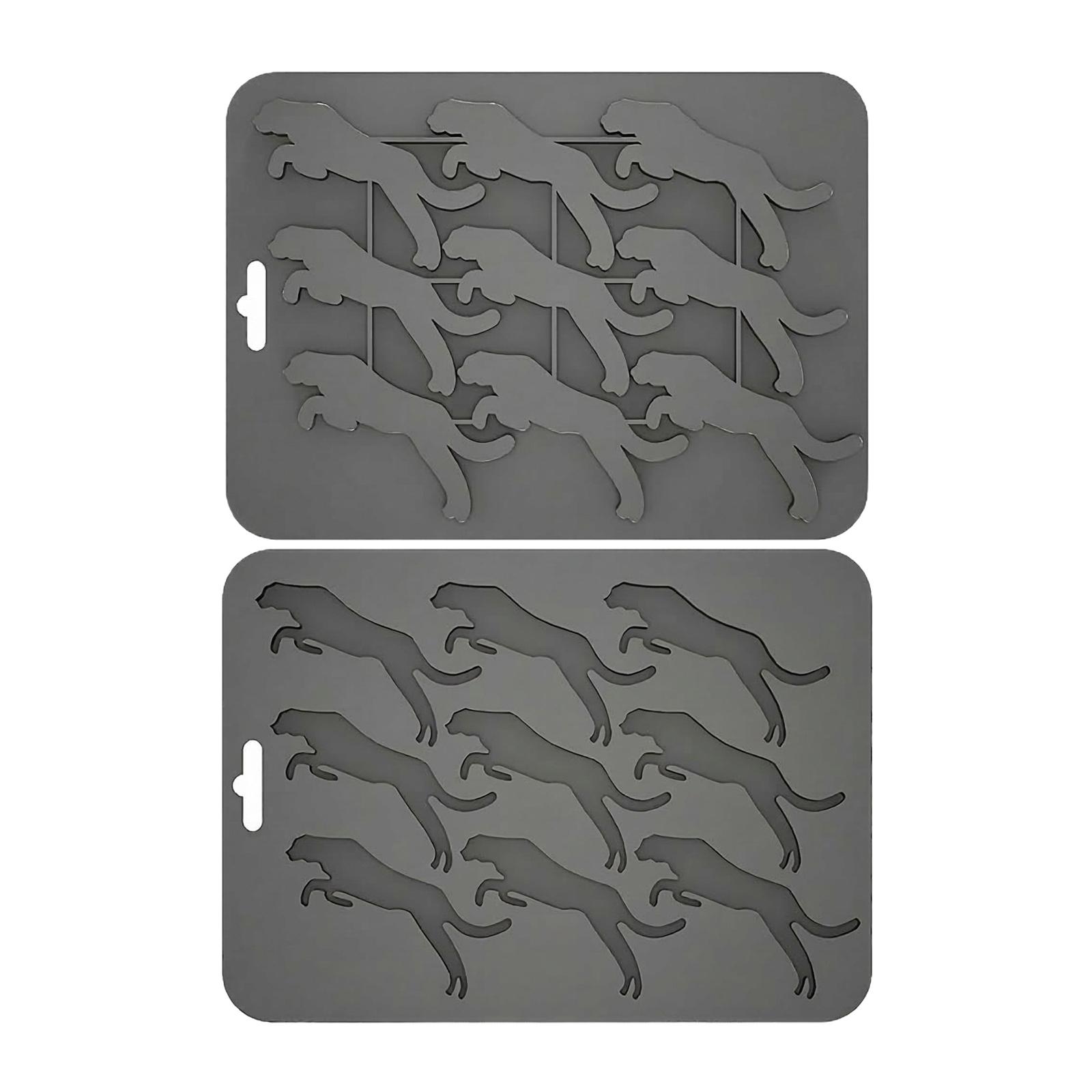 Animals Ice- Mold - Ocean Animals Turtle,Dolphins,Penguins,Silicone Mold For Baking Muffin Cake, Chocolate,Candy, Soap One Size