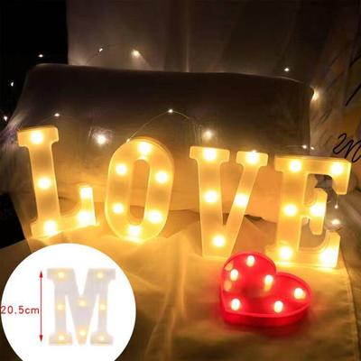 Romantic Letter & Number Lamp - Birthday Proposal Surprise Scene Decoration