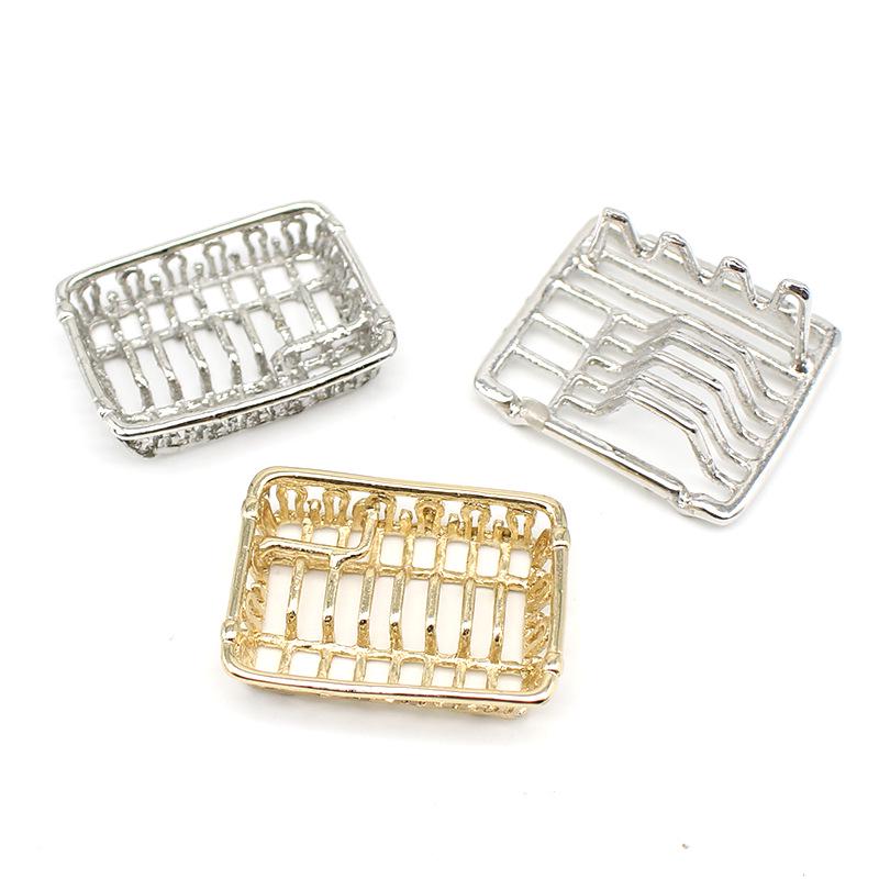 Dollhouse Miniature DIY Kitchen Tableware Storage Rack Model