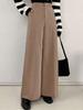 Petite High-Waist Straight-Leg Formal Trousers for Women