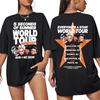 Hot Sale 5 Seconds of Summer Everyone's A Star! AUS & NZ World Tour T-shirts Unisex Hip Hop Streetwear Oversized T-shirt Style Short Sleeve Tee Shirt