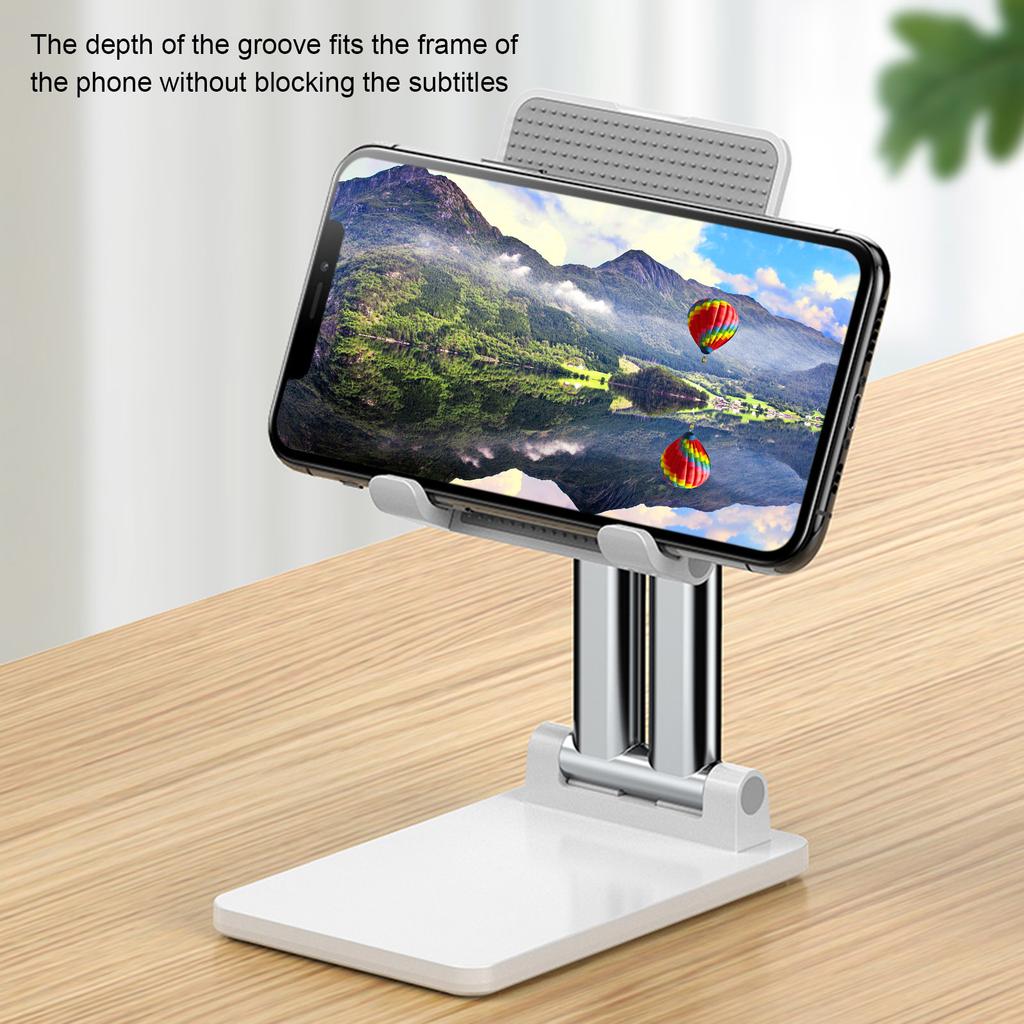 Desktop Tablet Mobile Phone Holder Stand Angle Height Adjustable Foldable Cell Phone Stand