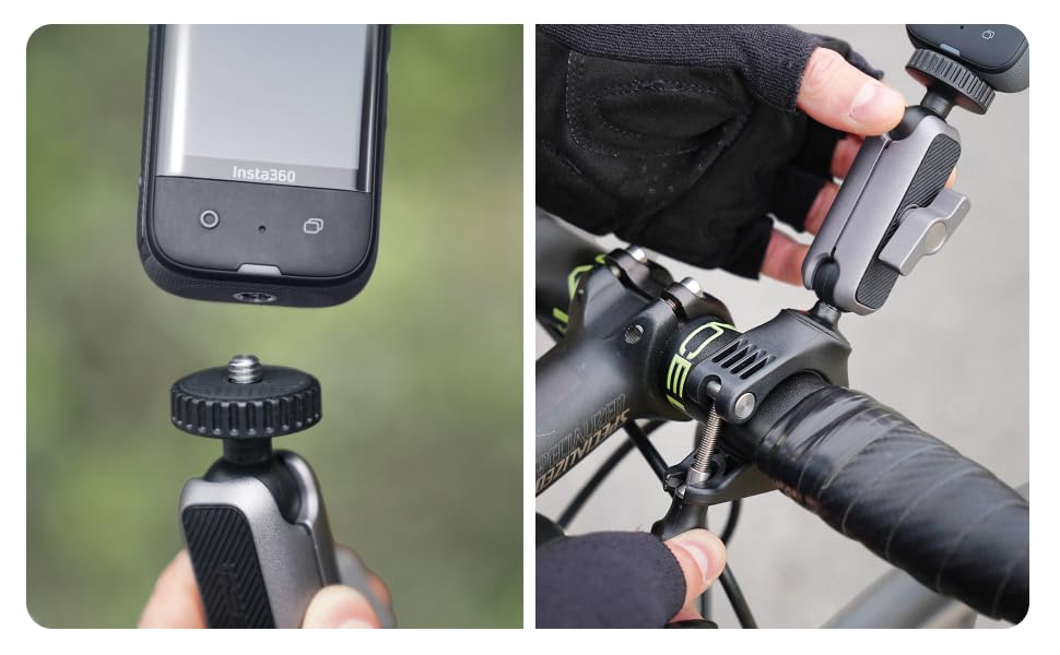 Insta360 Bike Bundle Handlebar Mount and Chest Strap for 360 Cameras