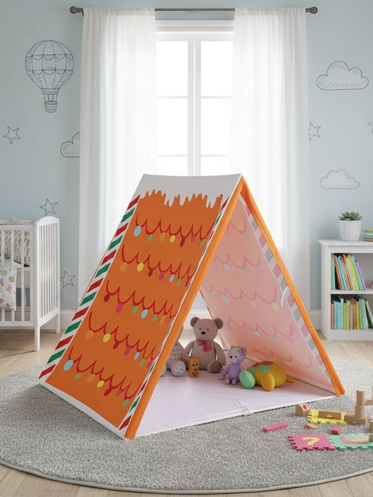 Gingerbread Christmas Tent Where Holiday Dreams Find A Home Gingerbread House Tent Detachable Play Tent for Kids