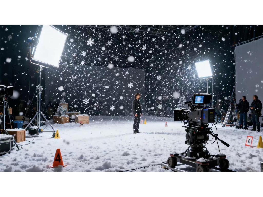 Handmade Artificial Snowflakes for Window Displays & Snow Simulations