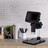 LCD Digital Microscope 4.3Inch Screen 720P Video Recorder 1-1000X Magnification Zoom Coin Microscope Magnifier PC View