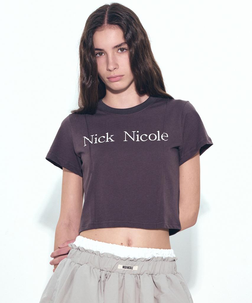 Nigaennikol Nicole Pintuck Crop Tee_6 Color