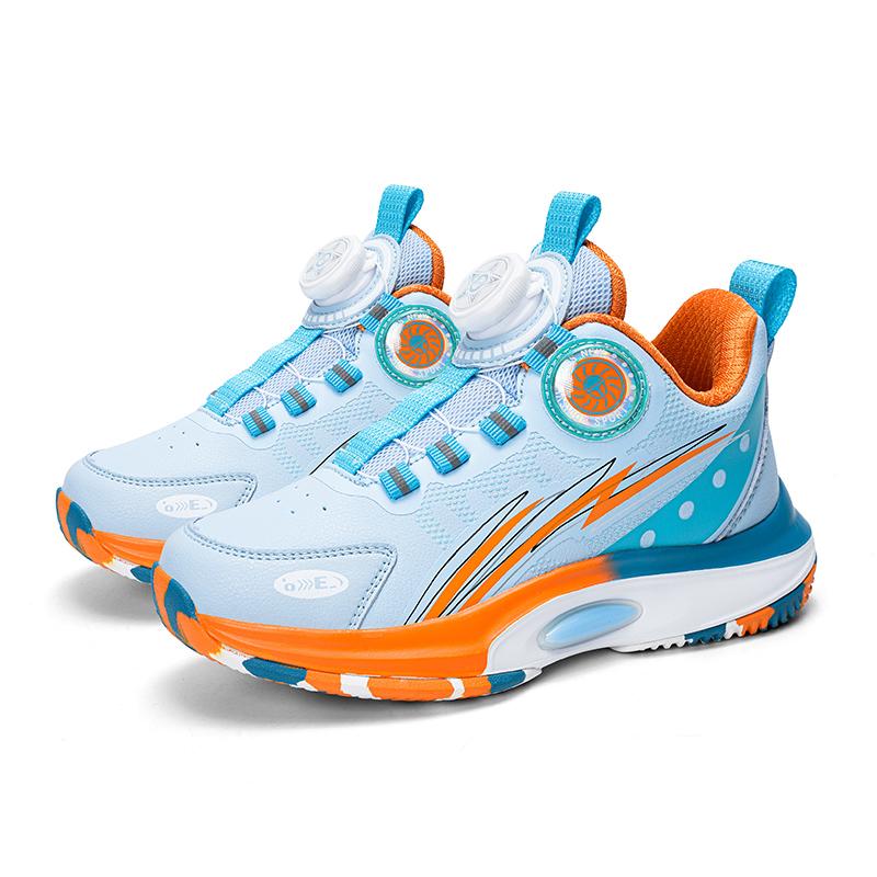 

Баскетбольная обувь для начальной школы, молодежная, бетонная, фактическая, боевая, нескользящая, мужская, детская, с низким верхом, вращающиеся кнопки, спортивная обувь 42