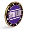 Kovové žetony do pokeru Puky pro dealery Žetony Ochrana na karty Pokerová karta Kovová mince Pokerový dárek pro ženy, muže