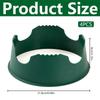 4pcs Gardening Support Circlets Maintain Soil Moisture Protect Bushes From Parasites and Equipment Damage