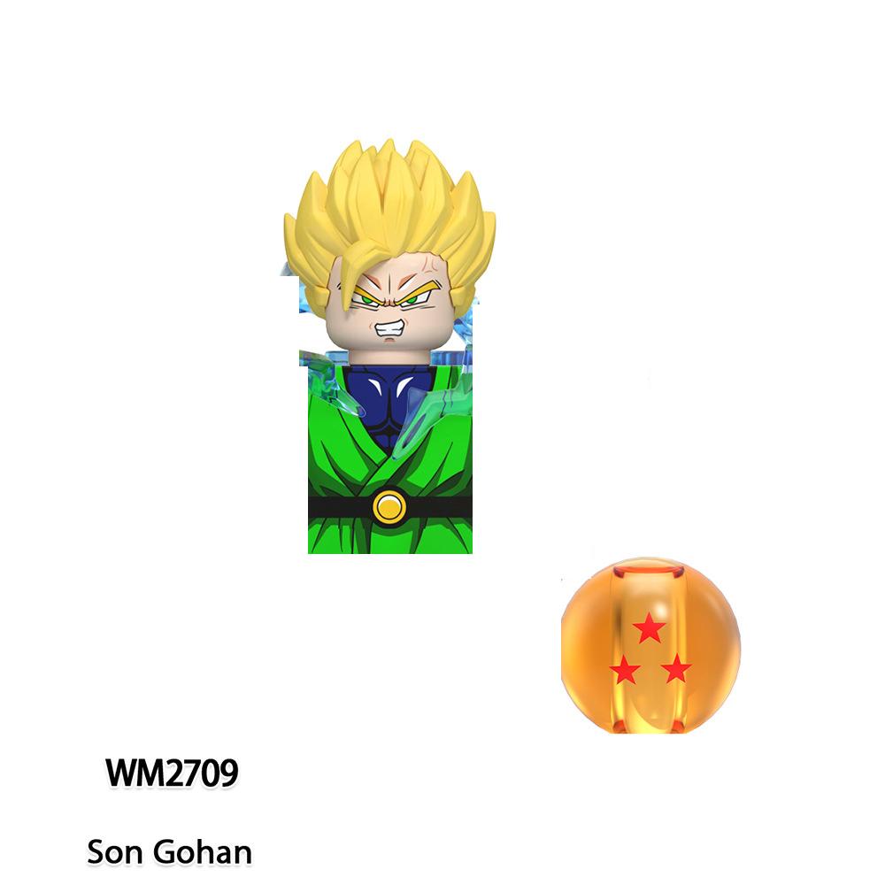 WM6184 WM6183 WM6182 BANDAI DRAGON BALL Aventura Japonesa Anime Película Mini Programa Muñeco Puzle Infantil Regalo Juguete de Acción