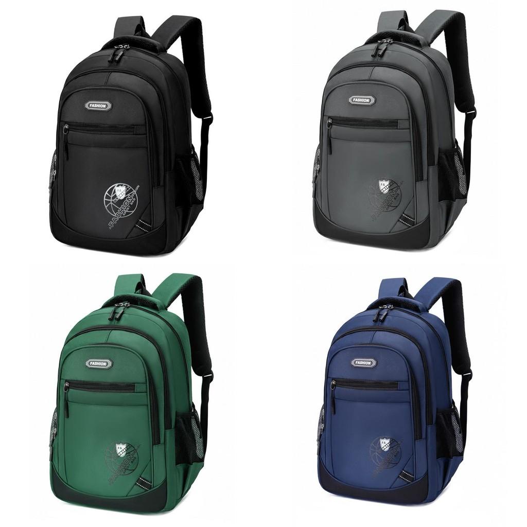 With Oxford Backpack Breathable Mesh And Letter Design For Office And Outdoor