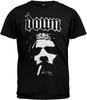 Down Smoking Jesus T Shirt Black