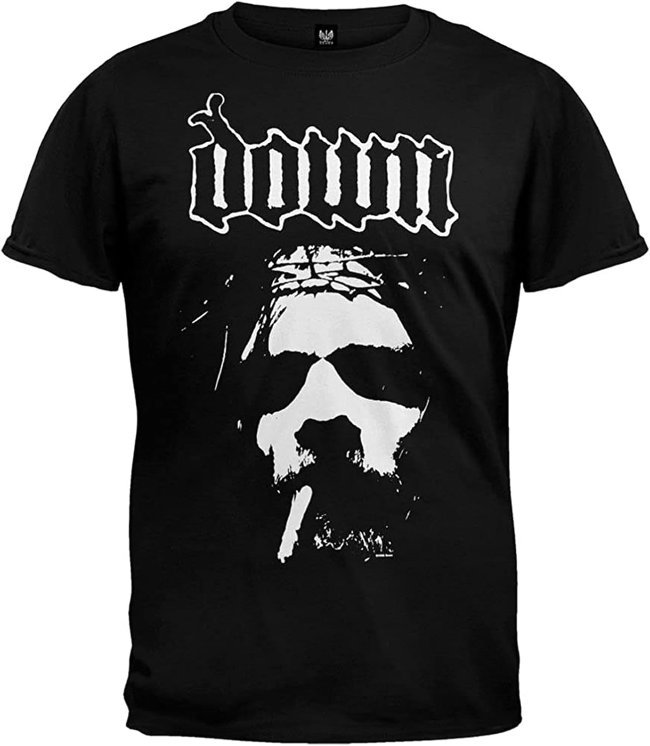 Down Smoking Jesus T Shirt Black S чёрный