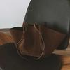 Womens Suede Leather Crossbody Handbag: Autumn/Winter Large Capacity Shoulder Bag with Wings