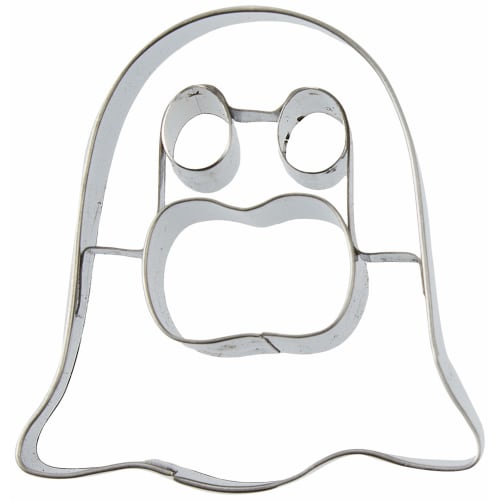 cotta cotta Halloween Cookie Cutter, Ghost Scream, Silver, W5.3 x L5.4 x H2cm, 91484