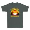 Shiba Inu Coin Tee Hodl $Shib Token Shiba Inu Sunset Retro Men T-shirt