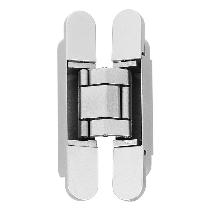 Three-Dimensional Adjustable Concealed Door Hinge for Hidden and Folding Doors