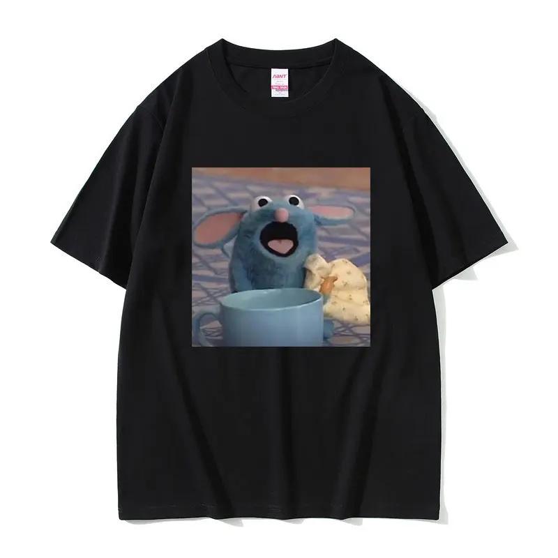 

2025 Новая летняя повседневная футболка с коротким рукавом с принтом, хлопковая, обычного кроя, с круглым вырезом, дышащая, свободная, унисекс, мужская, женская одежда S