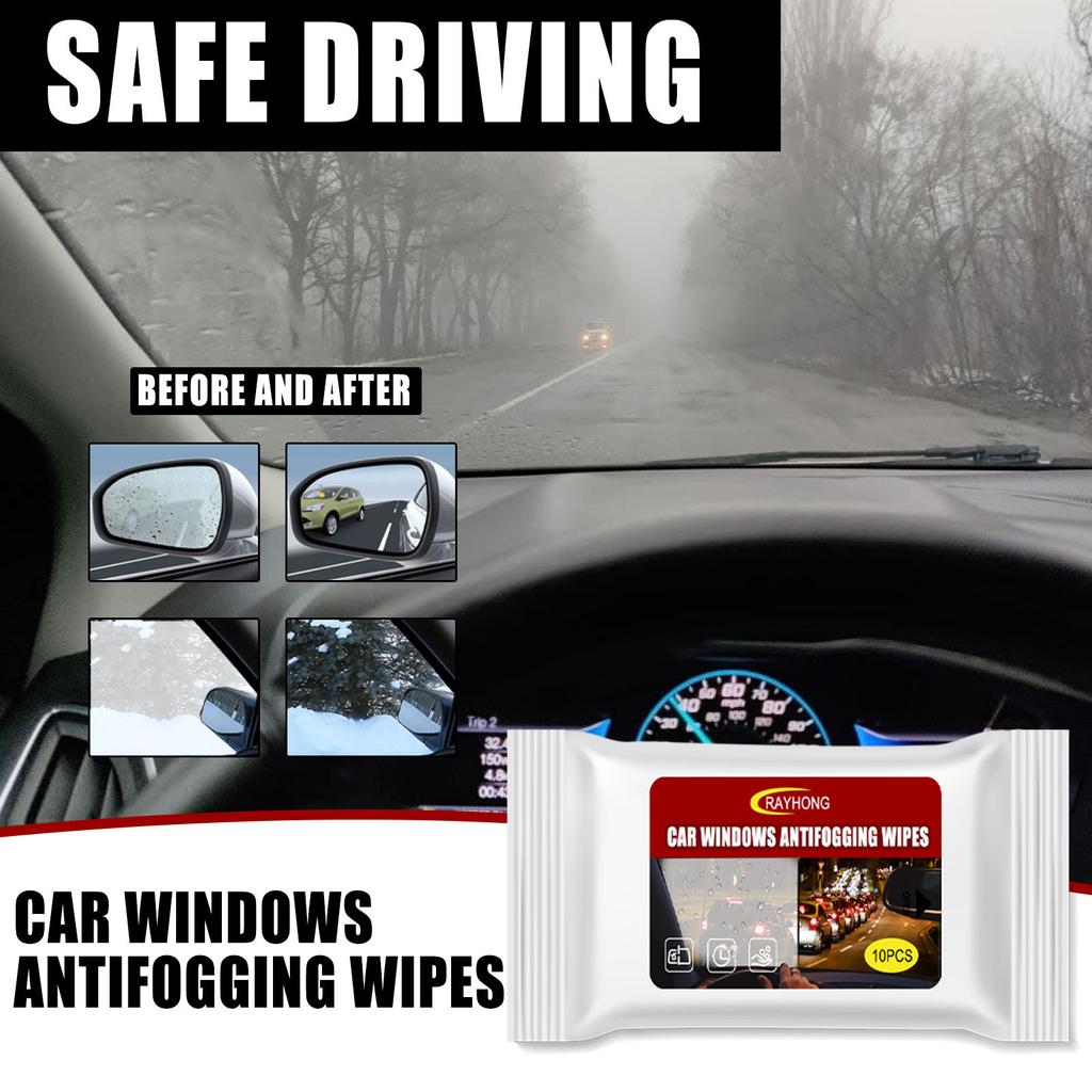 Buy Antifog Wipes For Glasses Car Mirrors Camera Lens Ski Masks 10ml