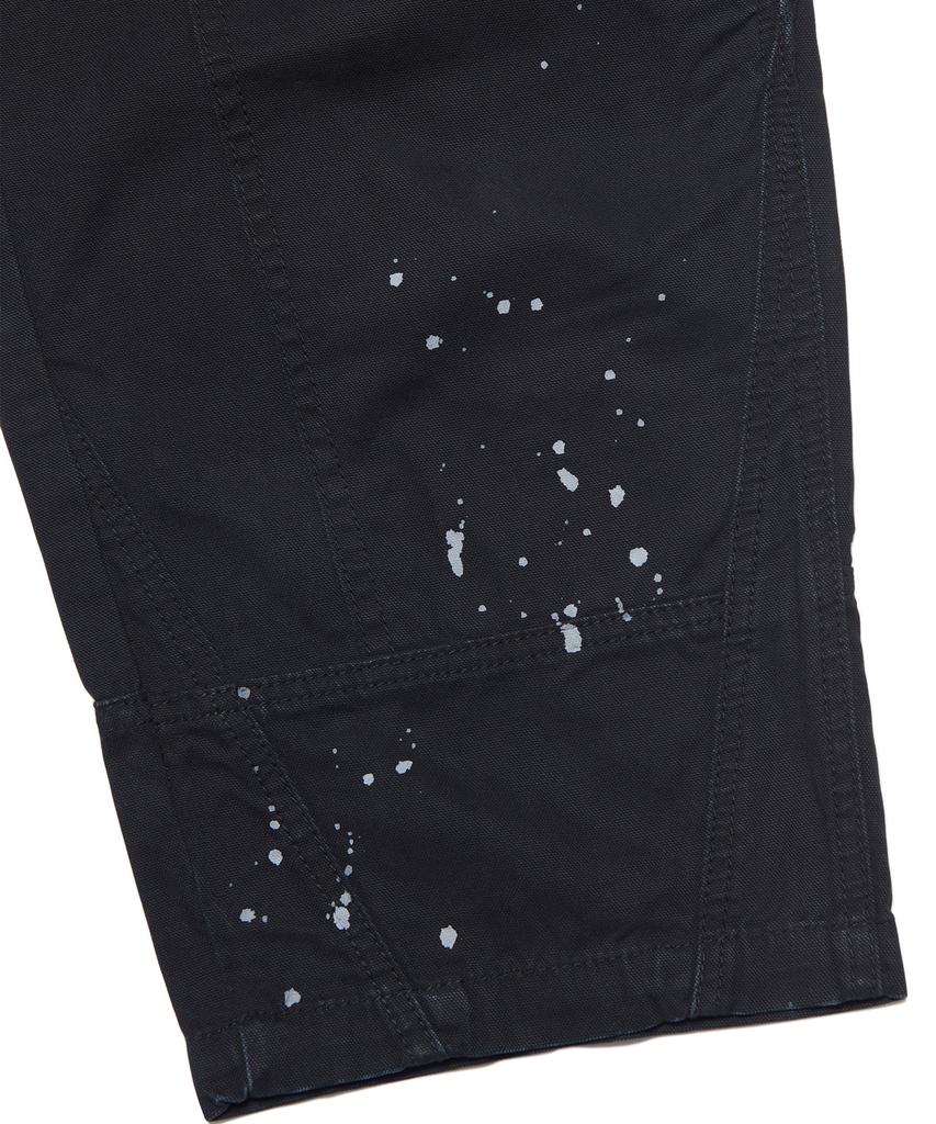 Nomaenyueol Painted Double Knee Pants - Washed Black