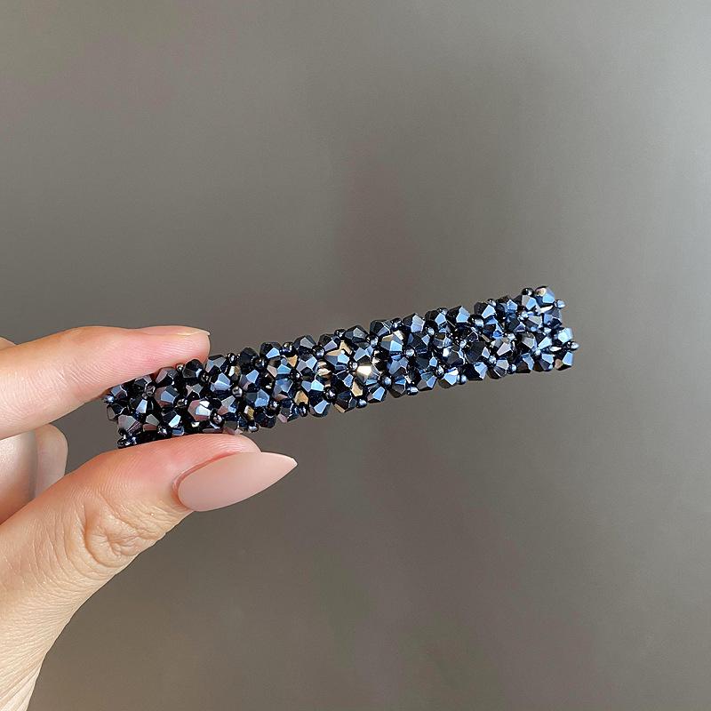 Korean Crystal Hair Clip: New Style Hairpin for Women