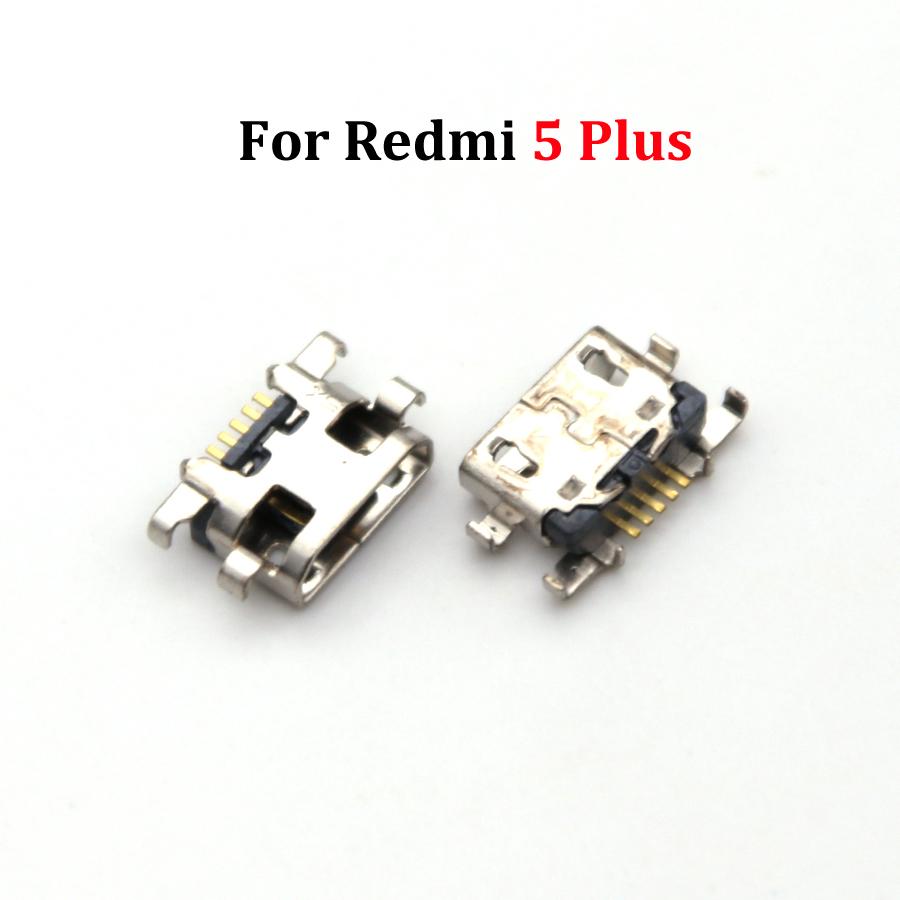 5pcs USB Charging Port Dock Plug Connector Socket Repair Parts For Xiaomi Redmi 5 6 7 8 9 10 Pro 5A 7A 9A 9T 10A 10C 4G 5G