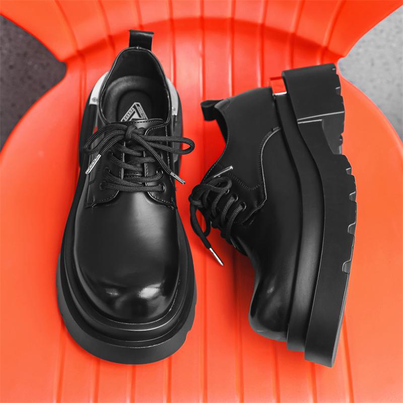 Luxusní značkové pánské outdoorové pracovní boty Designové business casual boty Silná podrážka Britský styl Formální boty pro muže Společenské boty