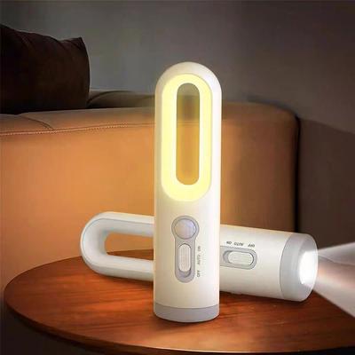 Luce Notturna LED Ricaricabile con Sensore di Movimento Torcia Portatile Illuminazione Adatta per Camera da Letto Stanza dei Bambini Campeggio all'Aperto