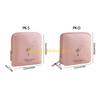 F26C Portable Elegant Jewelry Bag for Storage Waterproof Multi-Compartment for Earrings Bracelets
