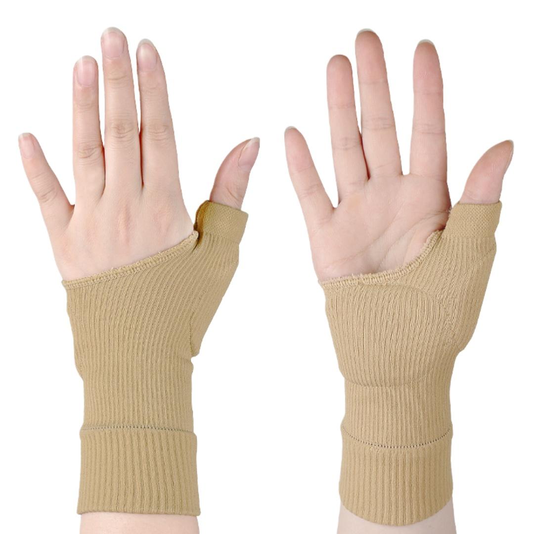 

1Pair Breathable Hand Gloves Wrist Thumb Support Compression Glove Wrist Support Brace Wrist Sleeve Thumb Pads For Pain Relief L